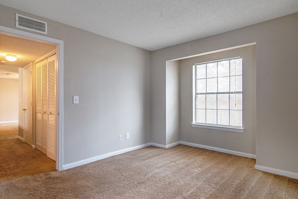 Model Bedroomat Woodmere Trace Apartments in Duluth, Georgia, GA 30096