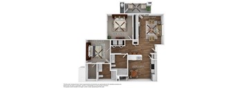 Two Bedroom Floorplan