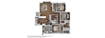 Three Bedroom Floorplan