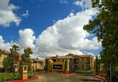 Marbella Entrance with Monument Sign and Gate