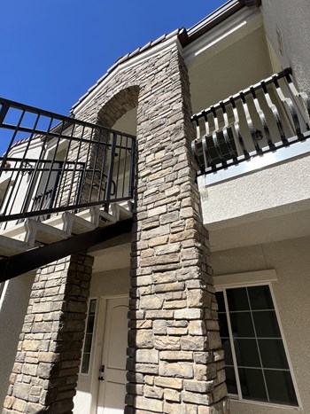 Exterior Stairway with Rock Facade - Photo Gallery 3