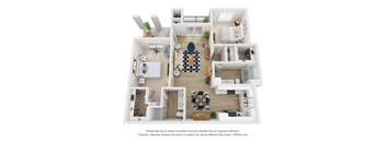 2 Bedroom Floorplan