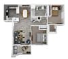 Two Bedroom Floorplan