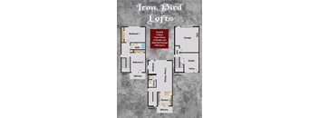 2 Bedroom Townhouse Floor Plan