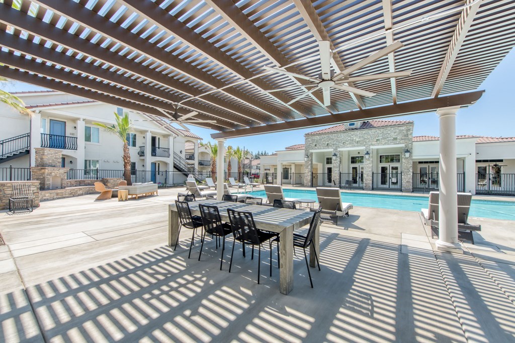 Cabana Area Around Pool