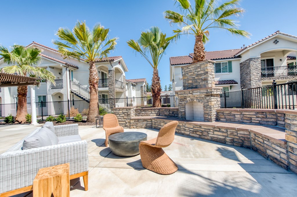 Seating Area Around Pool