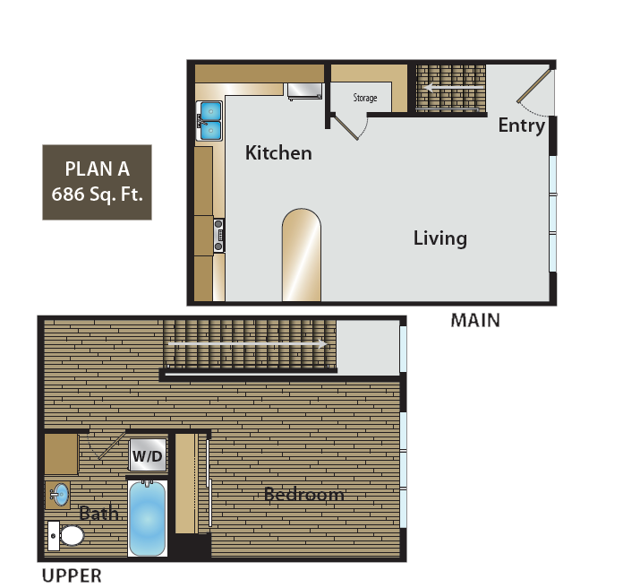 Vagabond Lofts Floor Plan A