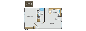 1 Bedroom 1 Bath