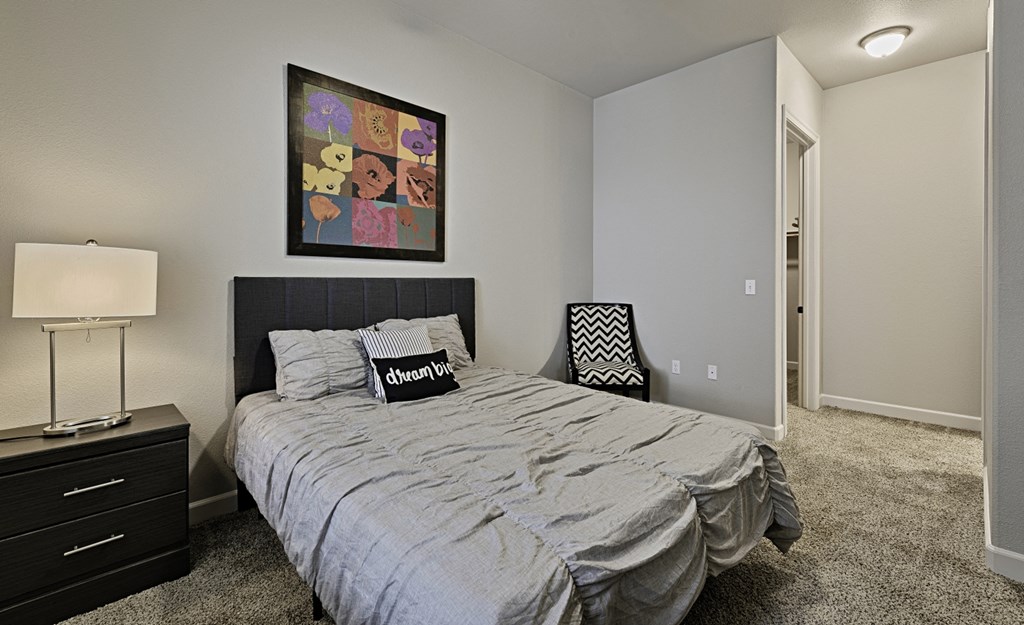 The Riviera Apartments in Tulare Bedroom