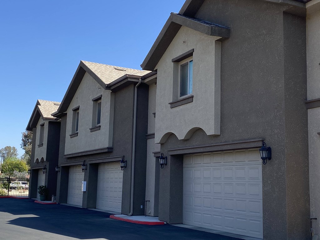 Exterior Building with Garages