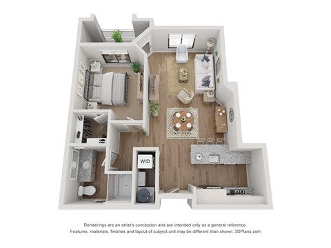 1003 W Washington St Studio-3 Beds Apartment for Rent - Photo Gallery 22