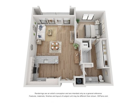 1003 W Washington St Studio-3 Beds Apartment for Rent - Photo Gallery 25