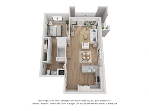 1003 W Washington St Studio-3 Beds Apartment for Rent - Photo Gallery 27