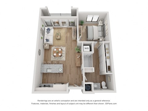 1003 W Washington St Studio-3 Beds Apartment for Rent - Photo Gallery 20