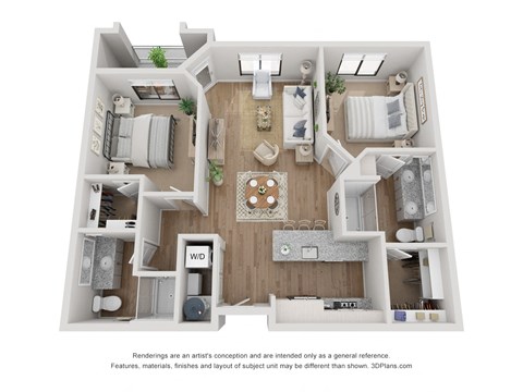 1003 W Washington St Studio-3 Beds Apartment for Rent - Photo Gallery 29