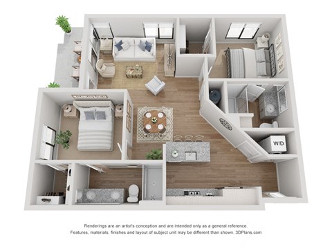 1003 W Washington St Studio-3 Beds Apartment for Rent - Photo Gallery 31