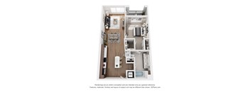 A2 One Bedroom—One Bathroom