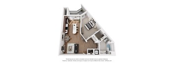 A3 One Bedroom—One Bathroom