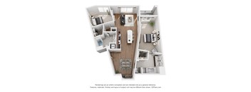 B3 Two Bedroom—Two Bathroom