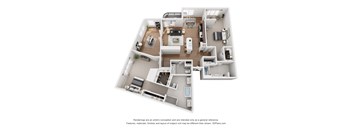 B5 Two Bedroom—Two Bathroom + Creative Space