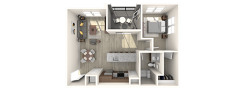 One Bedroom Loft