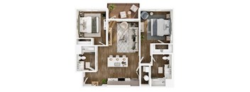 A series of images showing different rooms of a house.