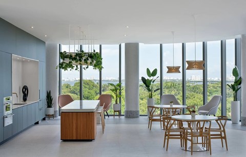 Community Entertaining Kitchen
