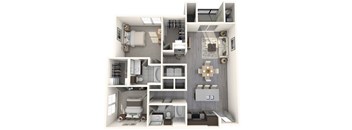 A series of images showing different rooms of a house.