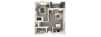 733 sqft