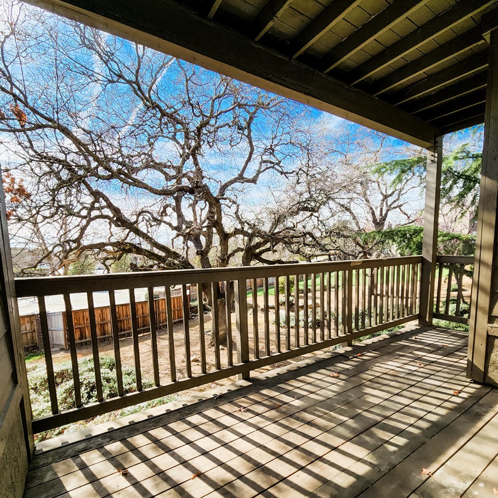 Private balcony/patio view