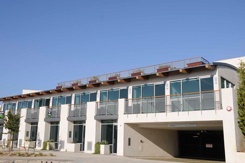 Street view of the community