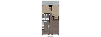 2 Bedroom- 1st Fl.