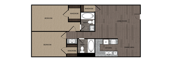 the floor plan of laurelwood