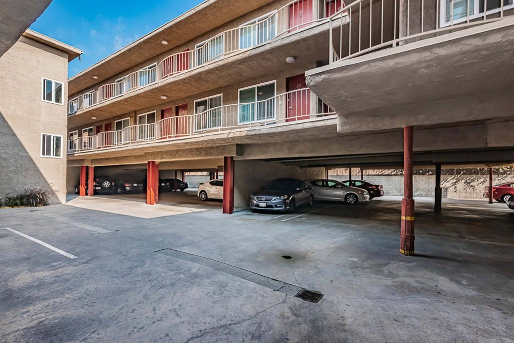 Covered parking at 3824