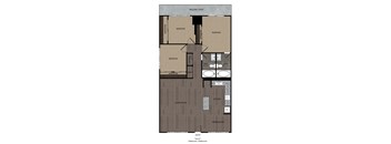 3 Bedroom- 1st Fl.