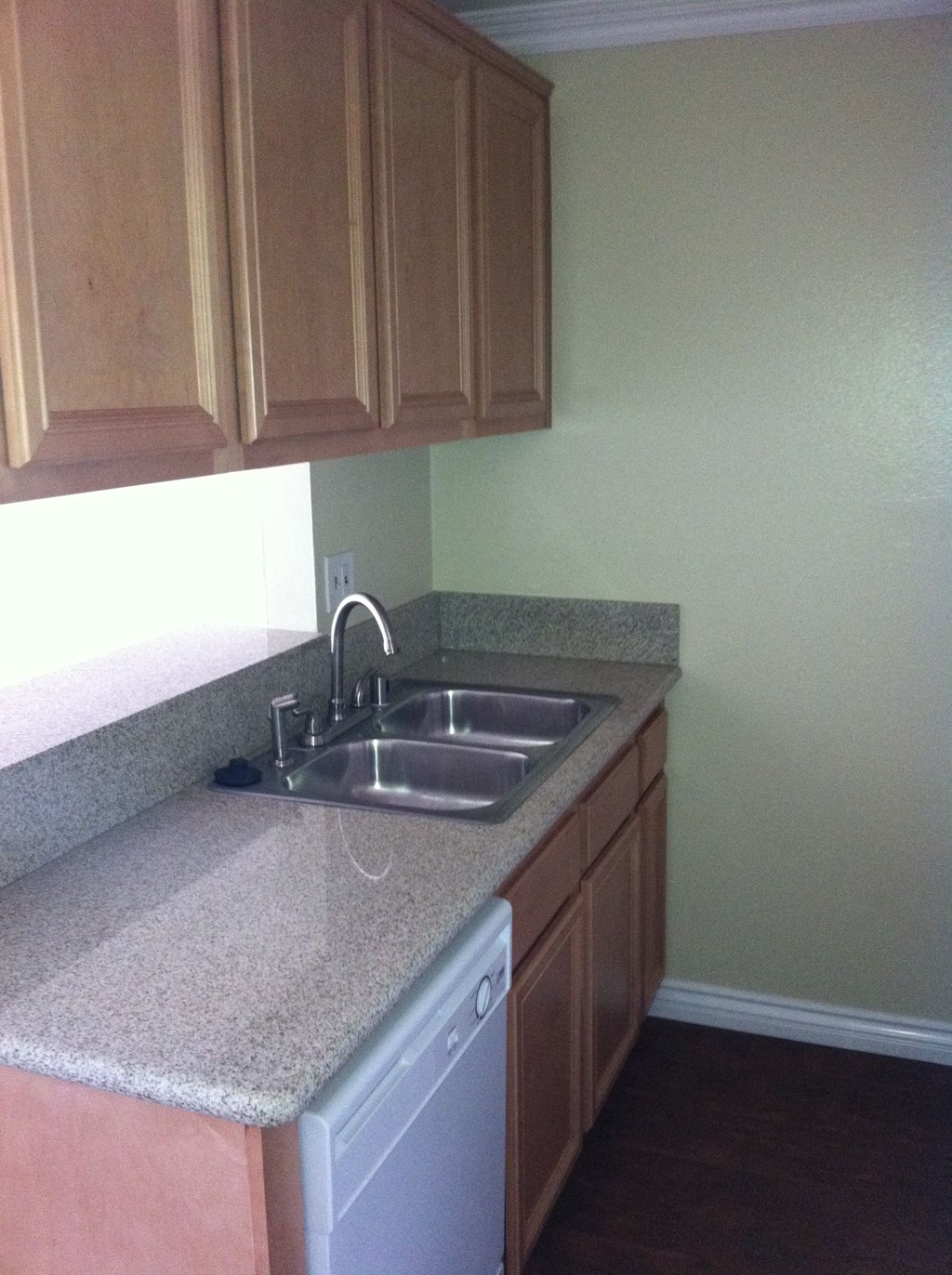 view of kitchen counter top