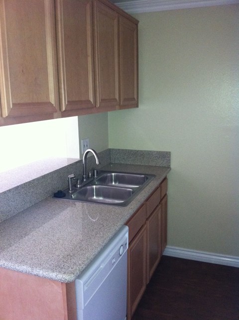 view of kitchen counter top