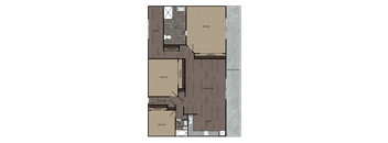 a floor plan of a home