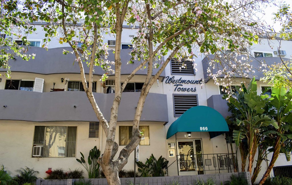 front of Westmount building