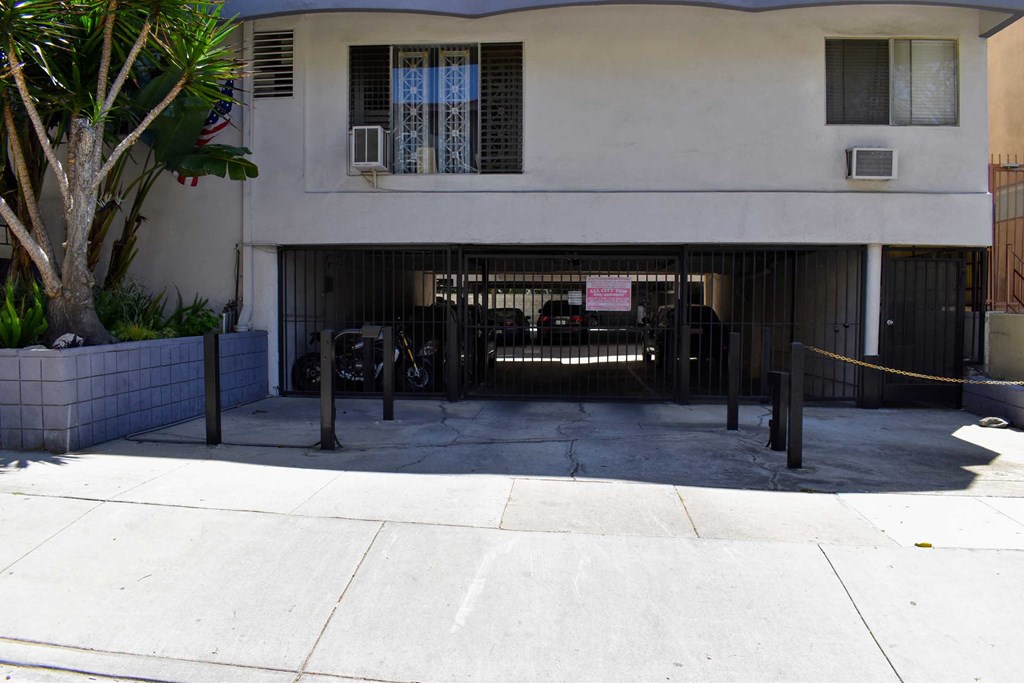 gated underground garage