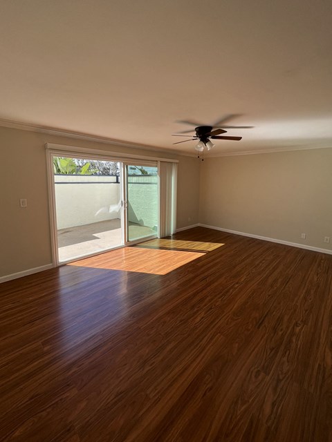 living room in unit 10