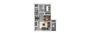 A1 Floorplan at Village at Iron Blossom, Reno, NV, 89511