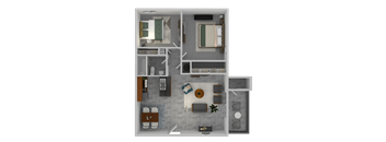 B1 Floorplan at Village at Iron Blossom, Reno, NV