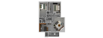 B2 Floorplan at Village at Iron Blossom, Reno