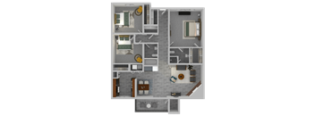 C2 Floorplan at Village at Iron Blossom, Nevada, 89511