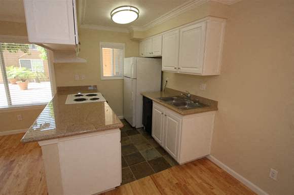 Kitchen, Granite Counters, Appliances, Tile, Wood Flooring 1