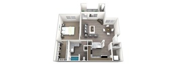 our apartments showcase a spacious floor plan with an open concept