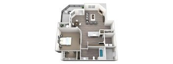 our apartments have a spacious floor plan with bedrooms and bathrooms