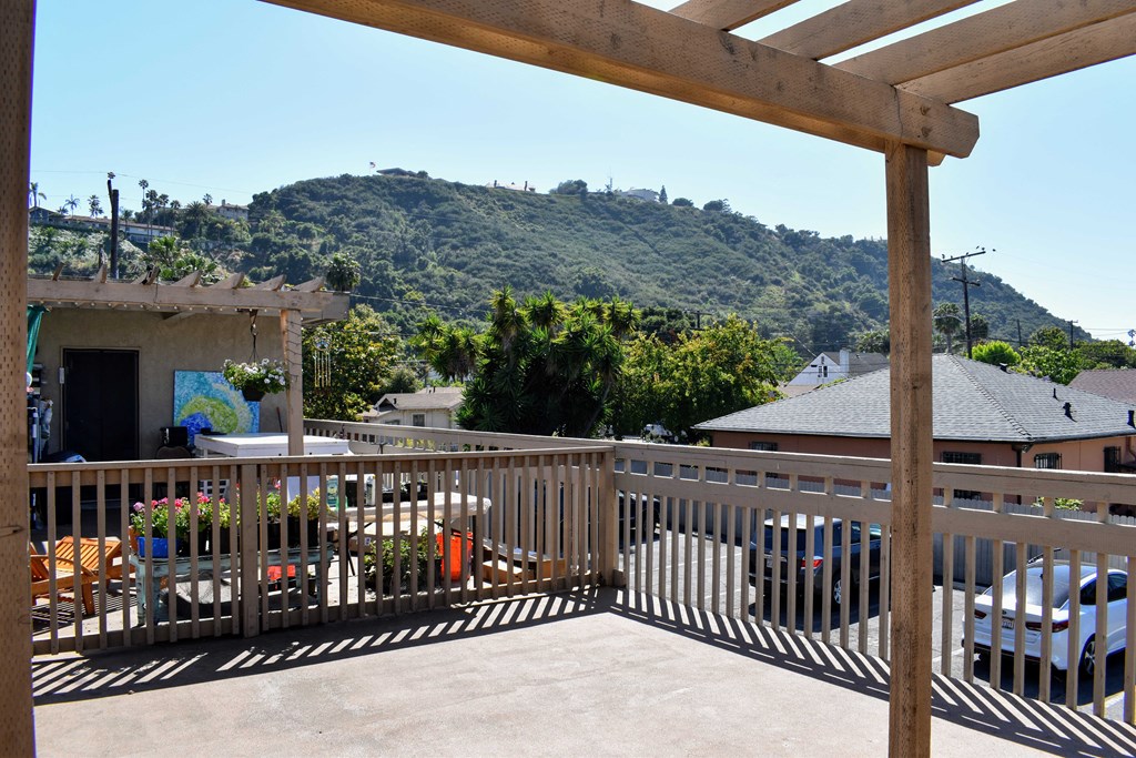 View from private patio/balcony