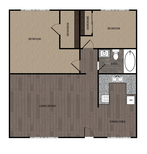 the floor plan of cody legacy inn & suites